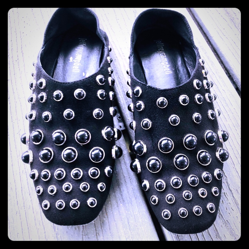 Jeffrey Campbell studded Flats